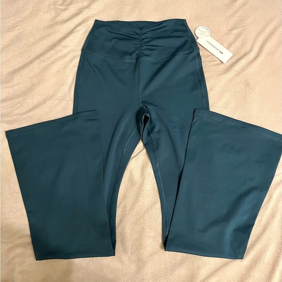 Yogalicious LUX Ballerina Flare Pant, Medium, Agave Night - Picture 1 of 6